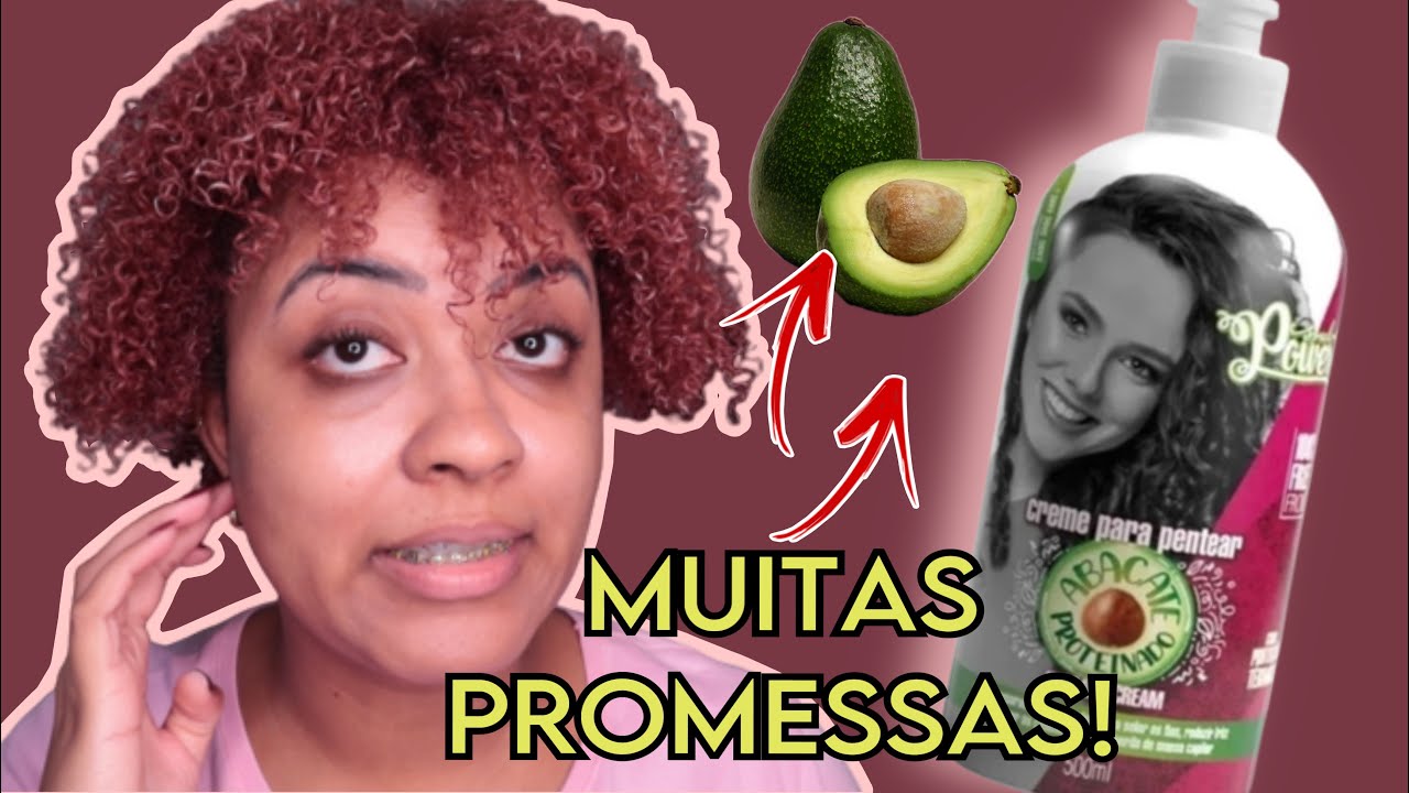 Soul Power ABACATE PROTEINADO - O creme que promete muito! | *cabelo crespo*