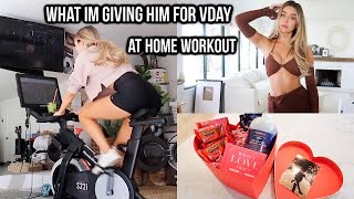 What I gave my boyfriend for valentines day! At home workout!