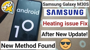 Samsung Galaxy M30S New Update के बाद heating issue को ऐसे कम करें। Samsung Galaxy M30S Device Care