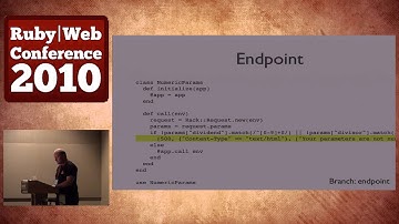 Ruby|Web Conference 2010 - The Power of Middleware - Building Your Own Mini Web Framework on Rack