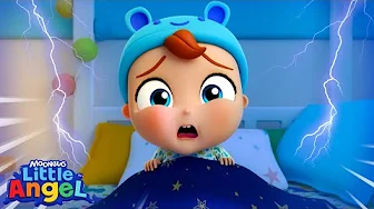 SCARY Ten in the Bed & the Carnival Competition! | Little Angel Kids Songs & Nursery Rhymes