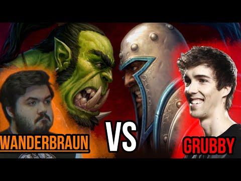 Видео: Wanderbraun против Grubby в Warcraft 3 Reforged