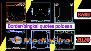 Kumpulan Bingkai Quotes Polosan Keren || Top 6 Bingkai free download