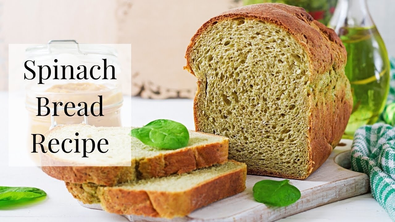 Spinach Bread Recipe With Fresh Spinach (Delicious and Healthy) YouTube