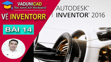 Tự Học Inventor | Bài 14 -  Lệnh Hole