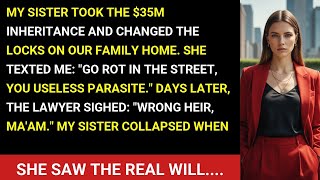 Full After My Parents Died, My Sister Grabbed The $35M And Locked Me Out—Until The Lawyer Asked One Quest News