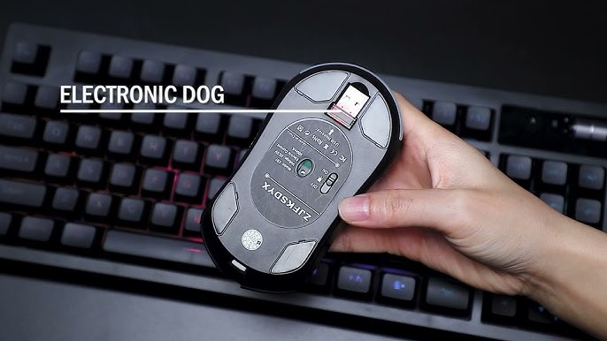  ZJFKSDYX C91 One Handed Gaming Keyboard and Mouse