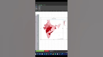 Map Chart in Excel #exceltips #exceltips