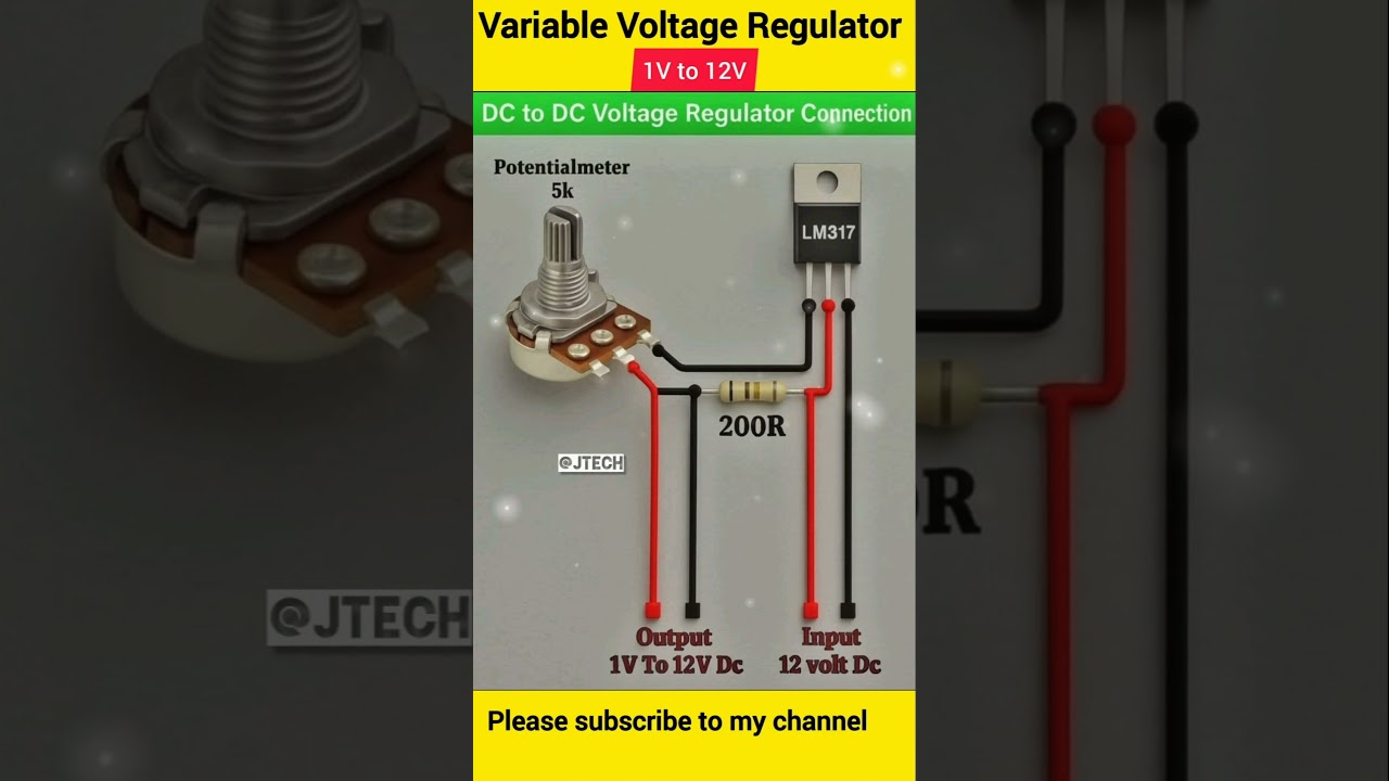 Variable Voltage Regulator 1V to 12V💻