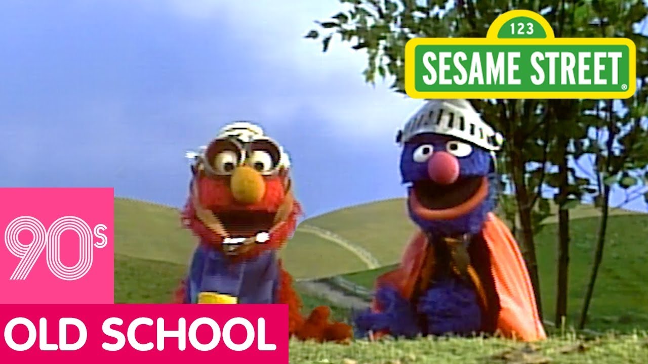 Sesame Street Super Grover Teaches Elmo To Fly Throwbackthursday Youtube