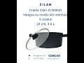 Cesiro Ro Cratita Zilan ZLN0843 Negru Cu Invelis Din Marmura 5 Straturi 24 Cm 4 6 L