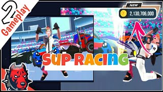 لعبة - SUP Multiplayer Racing ‏- مهكرة لهواتف الاندرويد الايفون Gameplay #2 (حـمـلـهـا الان ) screenshot 3