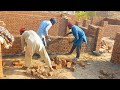 Galy briks wall amazing work,v bracket neck design,bricks design in garden,3d printed brick wall