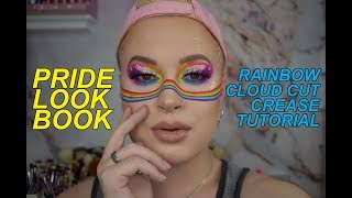 PRIDE LOOK BOOK | RAINBOW PRIDE MAKEUP TUTORIAL