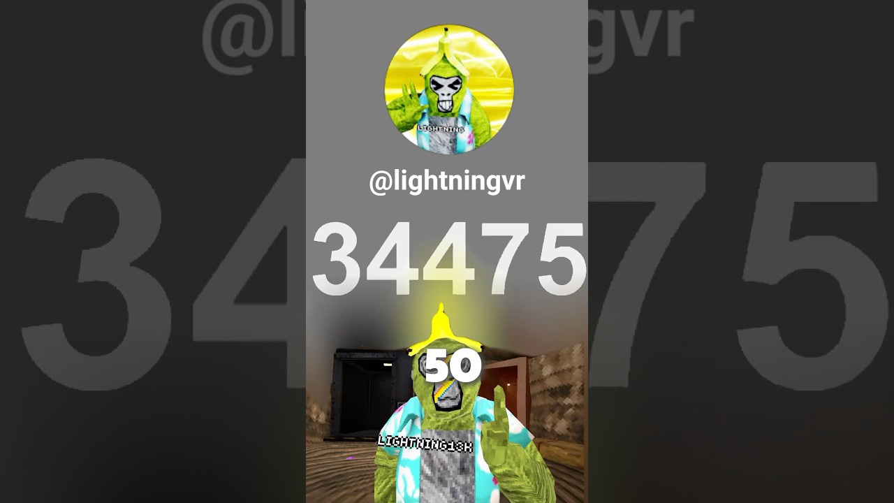 Joining my fan lobby every day! #gorillatag #gtag #vr #funny #shorts #fyp #fanlobby #join #subscribe