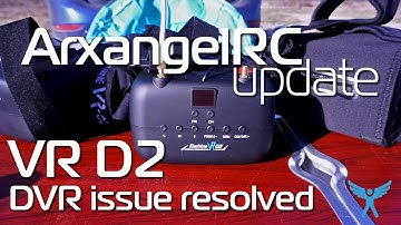 Eachine VR D2 goggles - DVR issue resolved