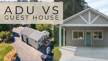 What is the Difference Between a Guest House and an ADU? (Auxiliary Dwelling Unit)