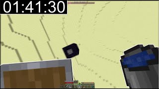 So I tried to speedrun Minecraft...