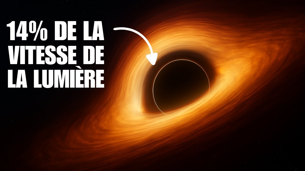 Le TROU NOIR de M87 tourne à une VITESSE TERRIFIANTE !
