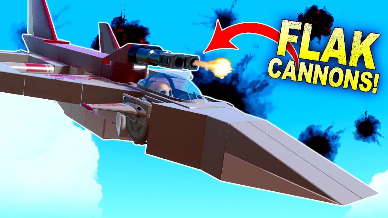 We Put Flak Cannons on Fighter Planes for Explosive Dogfights!