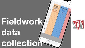Fieldwork data collection