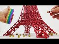 The Tokyo Tower made of magnets | Magnetic Games