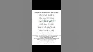 SULUK IDZA KANA HADZA KAFIRON (SULUK ABU LAHAB) KANG CIPTO AZ ZAHIR FULL LIRIK ARAB DAN ARTINYA