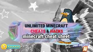"Mastering Minecraft Cheats and Hacks: The Ultimate Cheat Sheet"