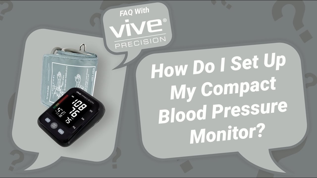 Vive Health Compact Blood Pressure Monitor