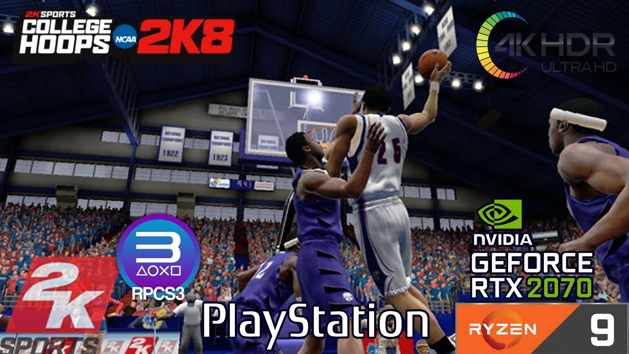 (RPCS3) College Hoops 2K8 14 Years Later... The Greatest College