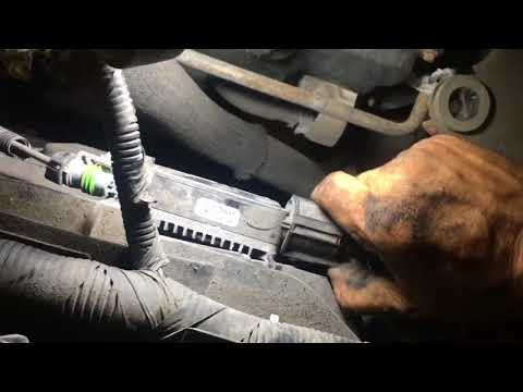 Ford flex V6 alternator removal