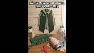 TUTORIAL MENJAHIT BISBAN ISI #Rumahjahitaini #penjahit #sewing #tips #shortvideo #youtubeshorts