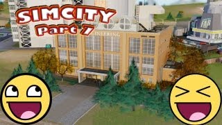 NERDS REJOICE! WE GOT AN ENGINEERING BUILDING! - Lets Play - Simcity - Part 7