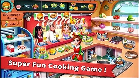 Rising Super Chef - Cook Fast (by Mini Stone Games - Chef & Restaurant) | Android Gameplay