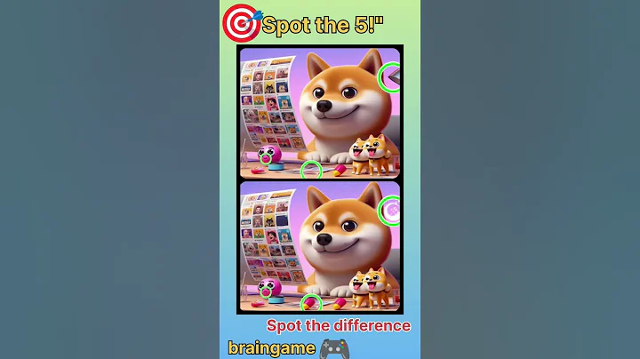 Only 2% Genius Can Find The Differences #quizgames#dementia #puzzlegames#shortvideo #braingame