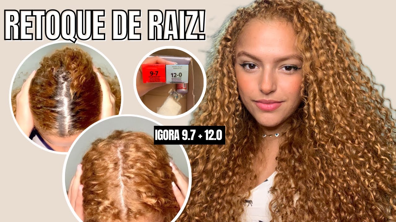 RETOQUE DE RAIZ + RUIVO NUDE COM IGORA 9.7+10.4 - Danielly Correia 