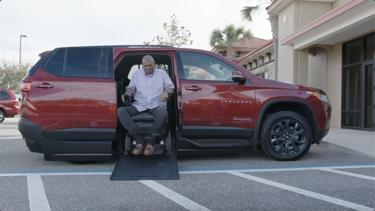 Wheelchair Accessible Chevy Traverse SUV From Van Products YouTube