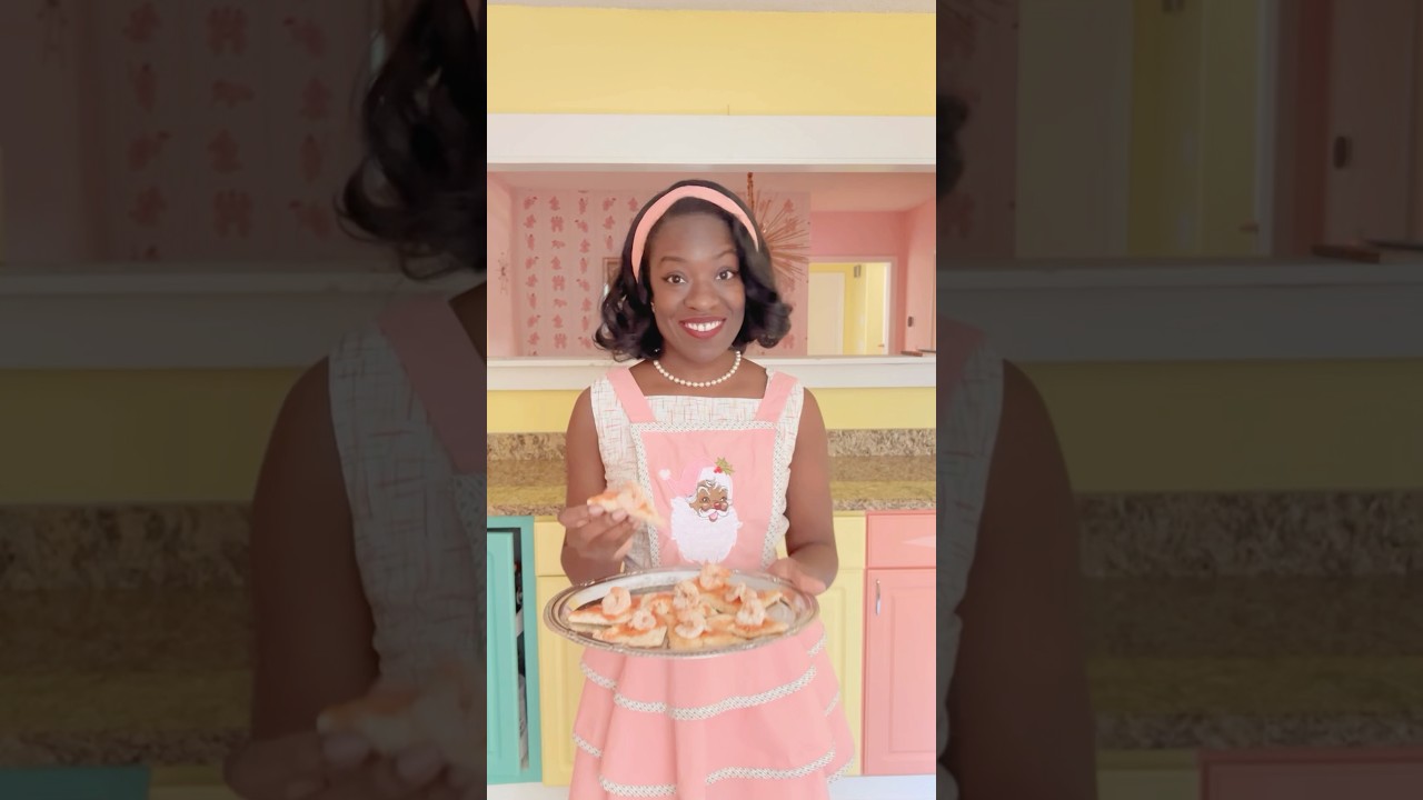 Закуска из креветок 1950-х годов 