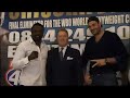 Tyson Fury and Dereck Chisora Head to Head