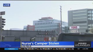Traveling nurse desperately searching for camper stolen while dog was inside