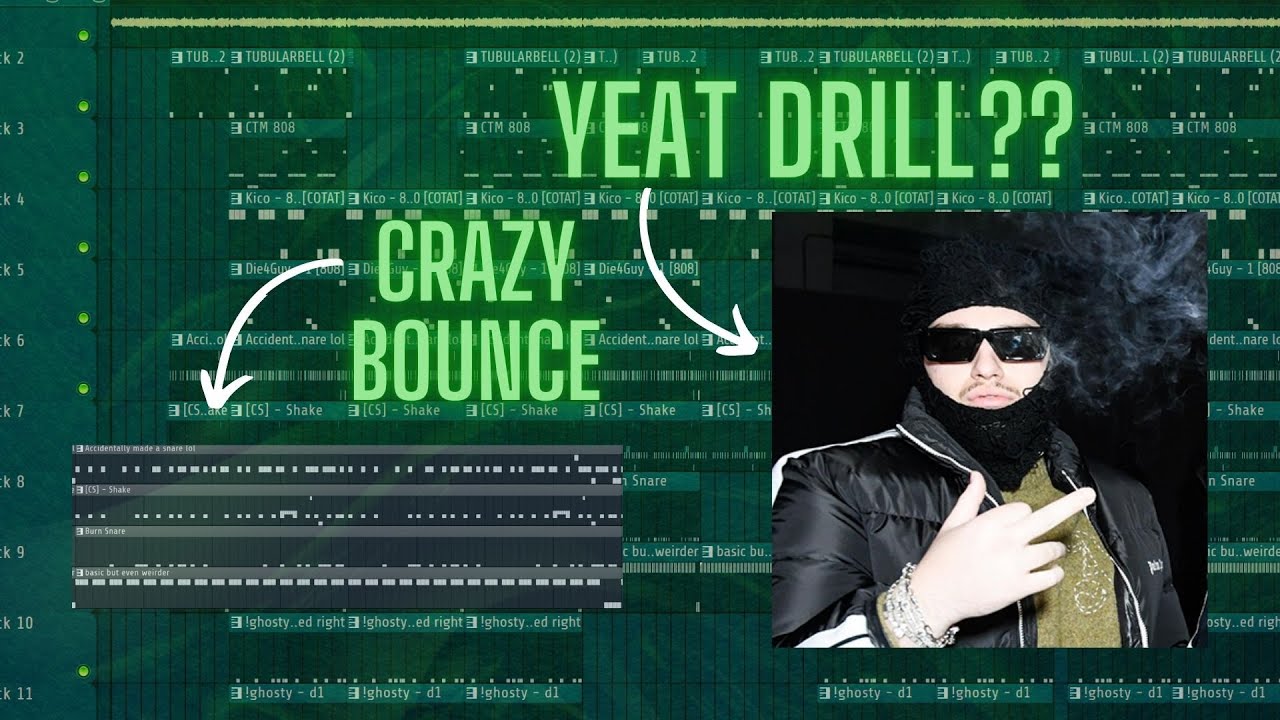 How To Make Drill Beats For Yeat Sample Drill X Yeat Type Beat 