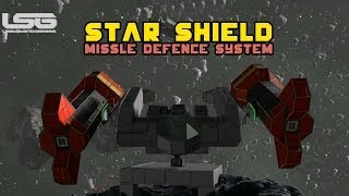 Space Engineers - Star Shield Missile Defense  System Gravity Weapons