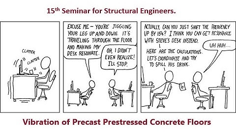 CPD Seminar #15 - Vibration of Concrete Floors