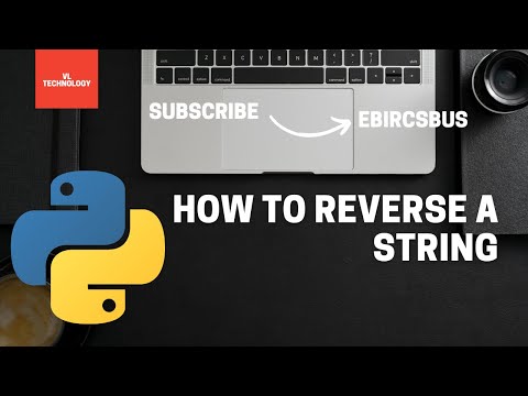 How to reverse a string in python