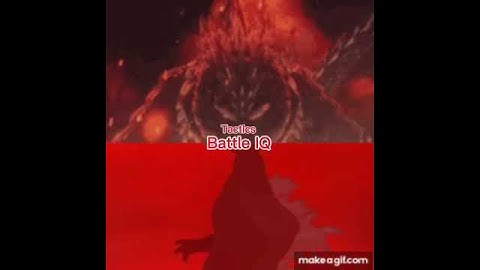 Godzilla ultima true form vs godzilla in hell