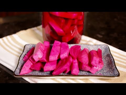 How to make Pickled Turnips (Assyrian Food)