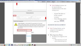 5 - How to Manage Testing Sessions