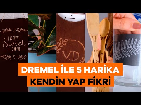 Birbirinden Güzel Oyma Süs Eşyaları - Dremel ile Kendin Yap Fikirleri