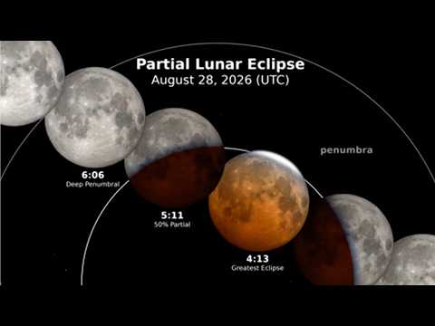 Partial Lunar Eclipse to Be Visible Across the Americas on Thursday Night