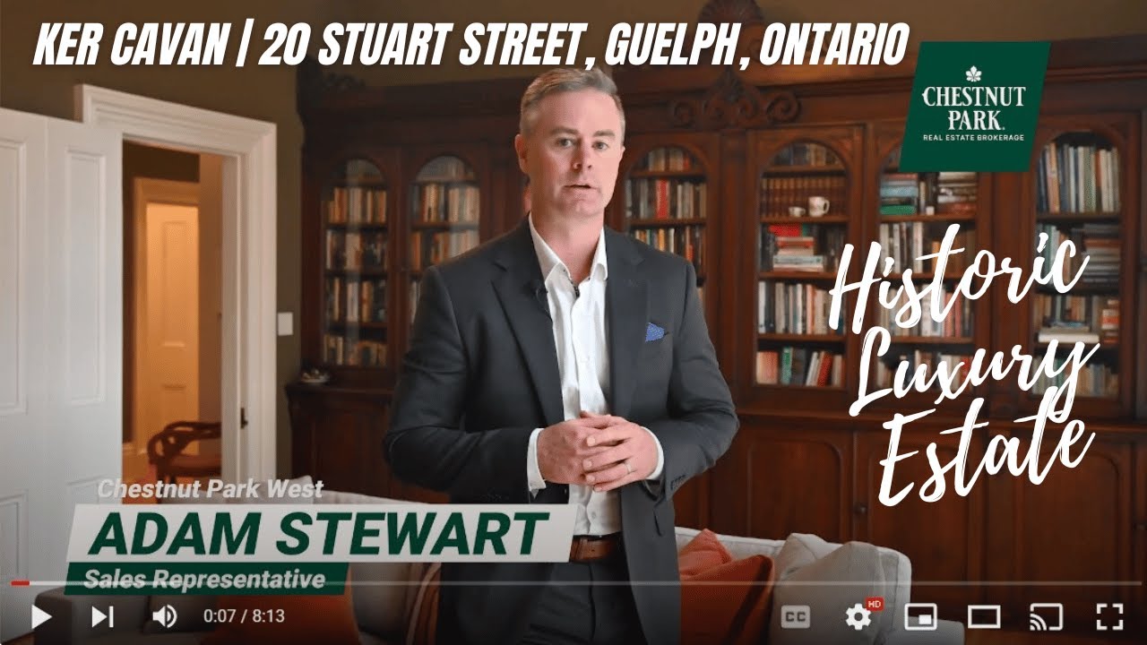 🟢 KER CAVAN 20 STUART STREET, GUELPH ON N1E 4S4 RESTORED LUXURY